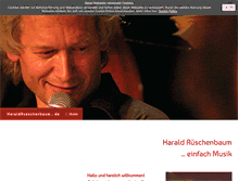 Tablet Screenshot of haraldrueschenbaum.de